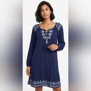 Southern Tide Navy Blue Lydia Dress Size XS.